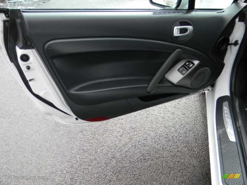 2008 Mitsubishi Eclipse SE Coupe Dark Charcoal Door Panel Photo #57788603