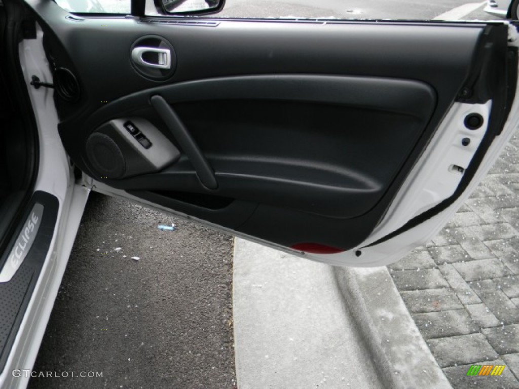 2008 Mitsubishi Eclipse SE Coupe Dark Charcoal Door Panel Photo #57788611