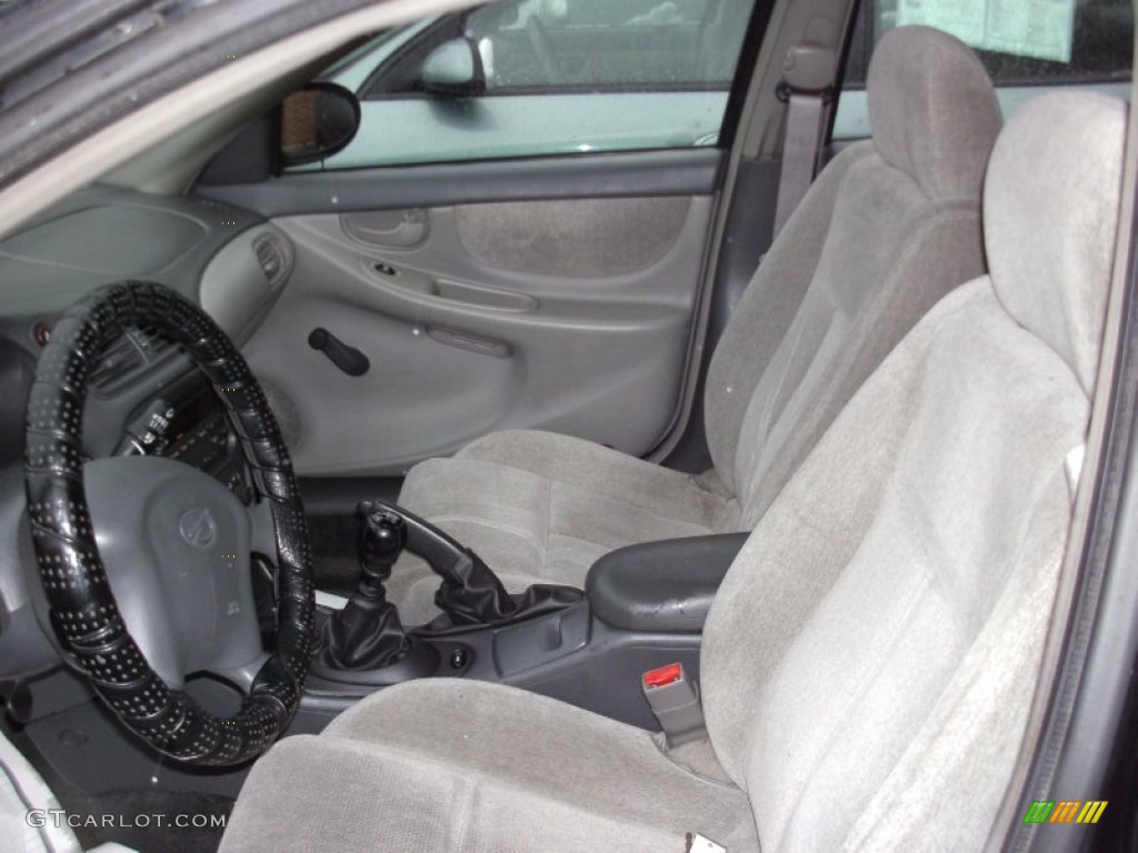 2001 Alero GX Sedan - Onyx Black / Pewter photo #8
