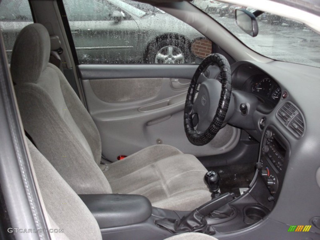 2001 Alero GX Sedan - Onyx Black / Pewter photo #13