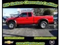 2001 Victory Red Chevrolet S10 ZR2 Extended Cab 4x4  photo #1
