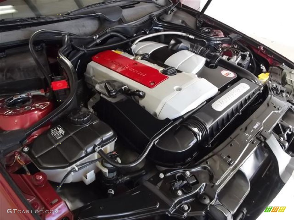 2002 Mercedes-Benz C 230 Kompressor Coupe 2.3 Liter Supercharged DOHC 16-Valve 4 Cylinder Engine Photo #57790199
