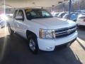 2008 Summit White Chevrolet Silverado 1500 LTZ Extended Cab 4x4  photo #1