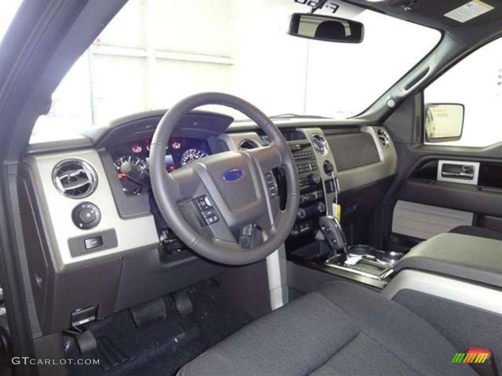2012 Ford F150 FX2 SuperCrew Black Dashboard Photo #57792353