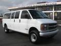 2000 Summit White Chevrolet Express G3500 4x4 15 Passenger Van  photo #1