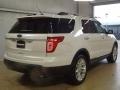 2012 White Platinum Tri-Coat Ford Explorer XLT  photo #5