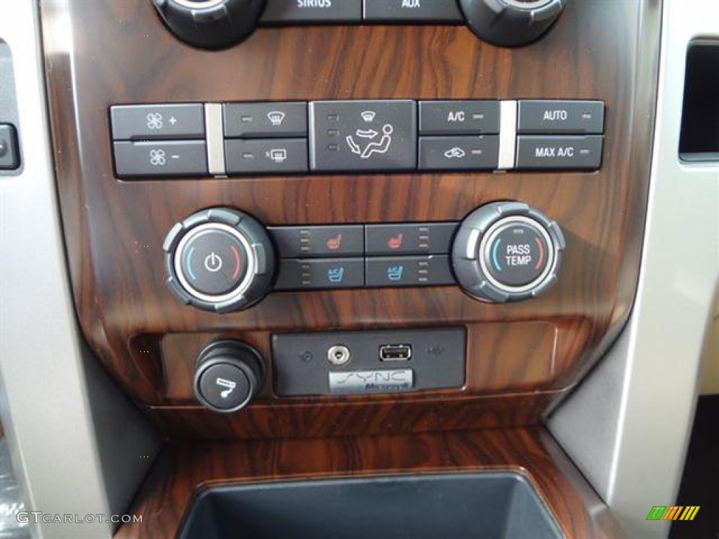 2012 Ford F150 Lariat SuperCrew Controls Photo #57794976