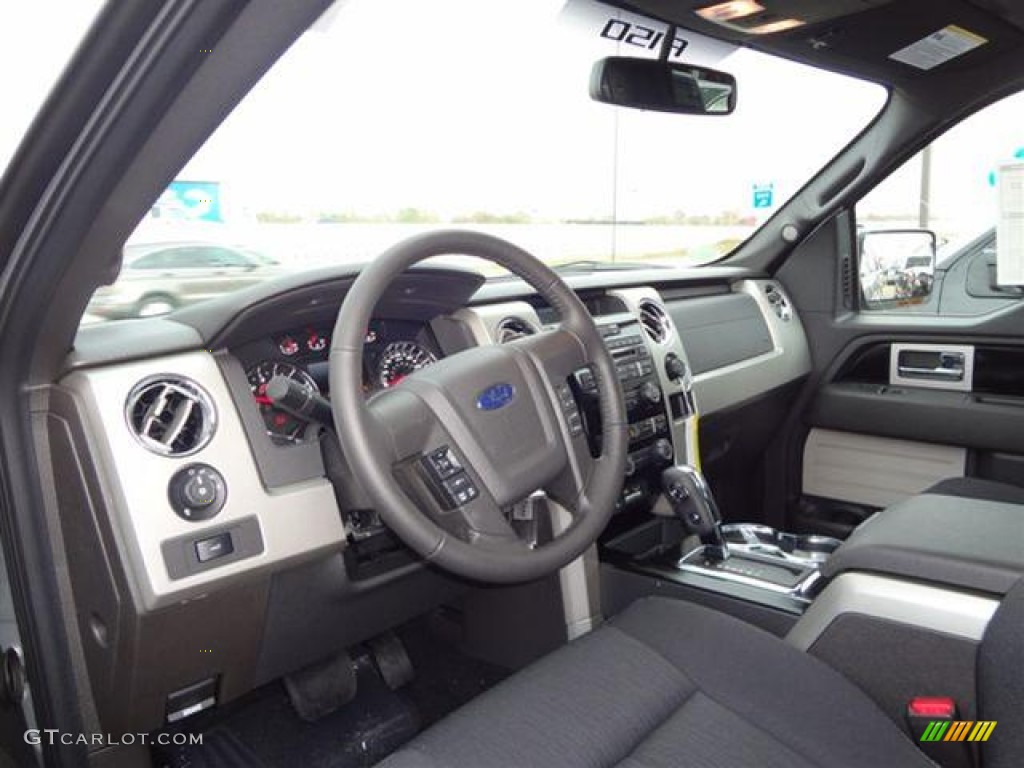 2012 Ford F150 FX2 SuperCrew Black Dashboard Photo #57795376
