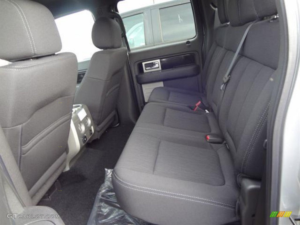 Black Interior 2012 Ford F150 FX2 SuperCrew Photo #57795392