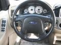 2003 Ford Escape Medium Dark Pebble Interior Steering Wheel Photo