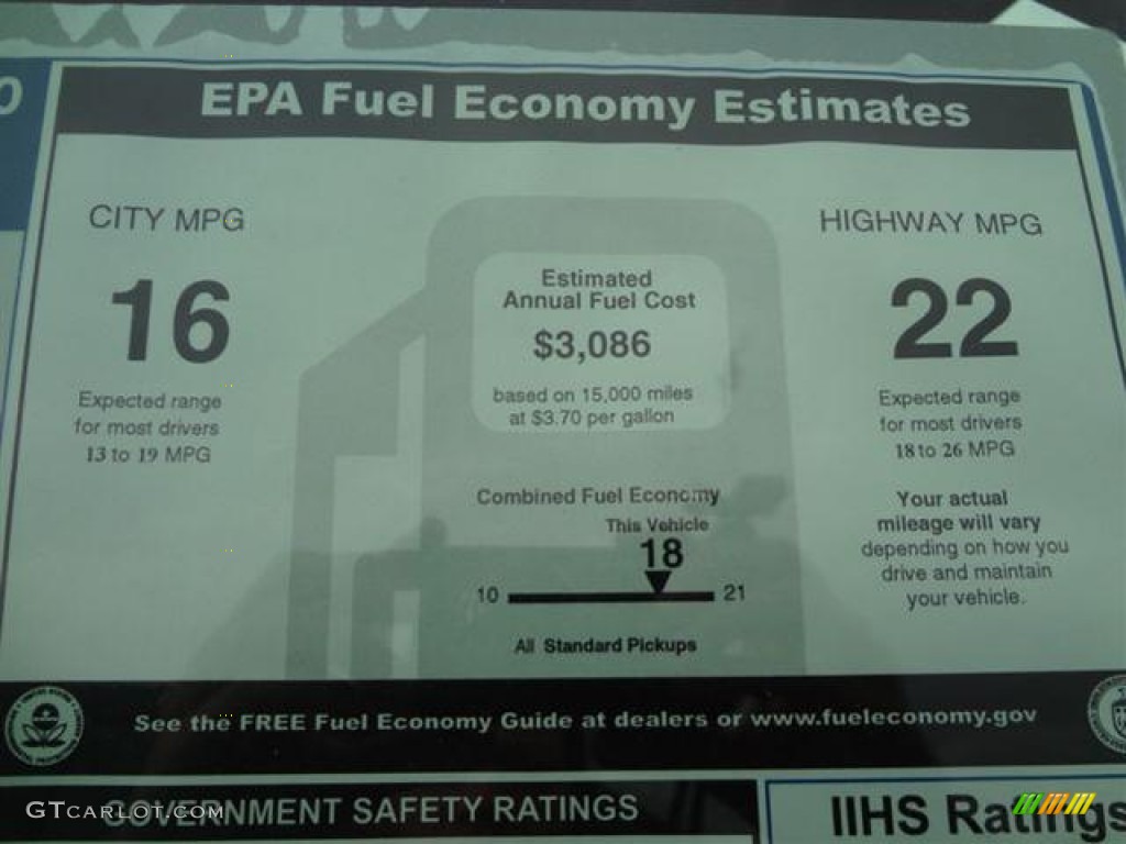 2012 Ford F150 FX2 SuperCrew Window Sticker Photo #57795516