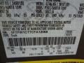 UJ: Sterling Gray Metallic 2012 Ford F150 FX2 SuperCrew Color Code