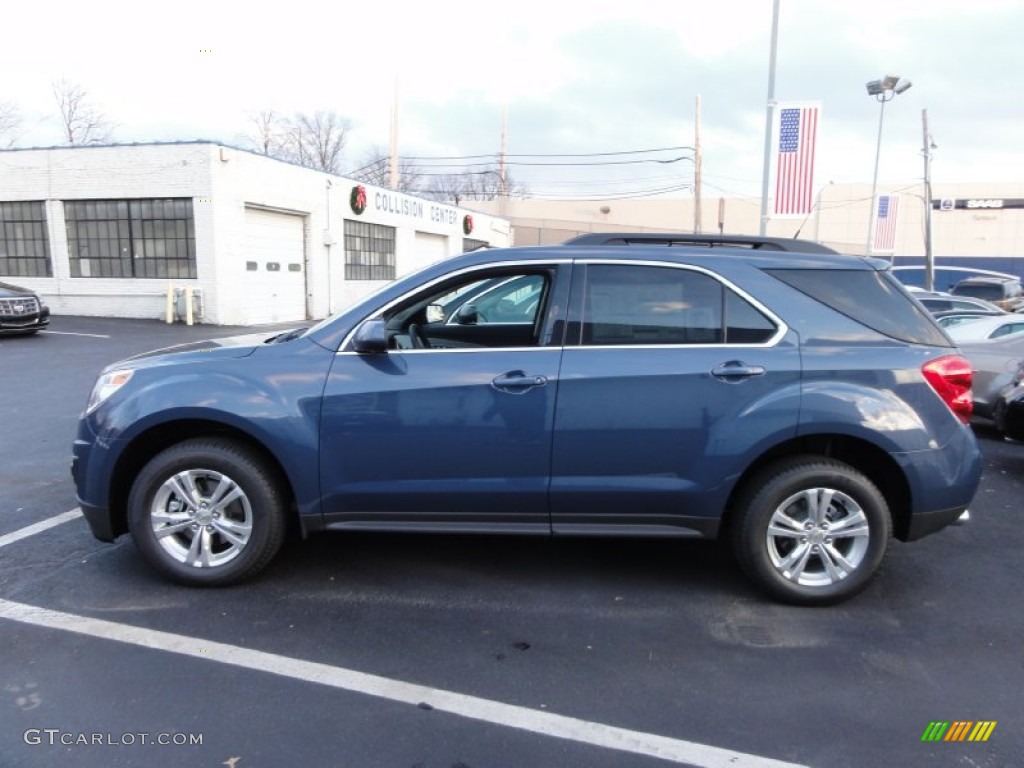 Twilight Blue Metallic 2012 Chevrolet Equinox LT Exterior Photo #57796028