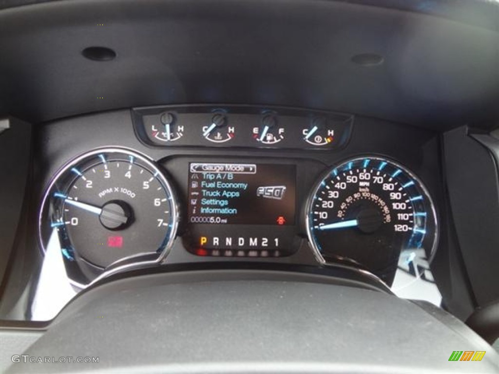 2012 Ford F150 XLT SuperCrew Gauges Photo #57796312