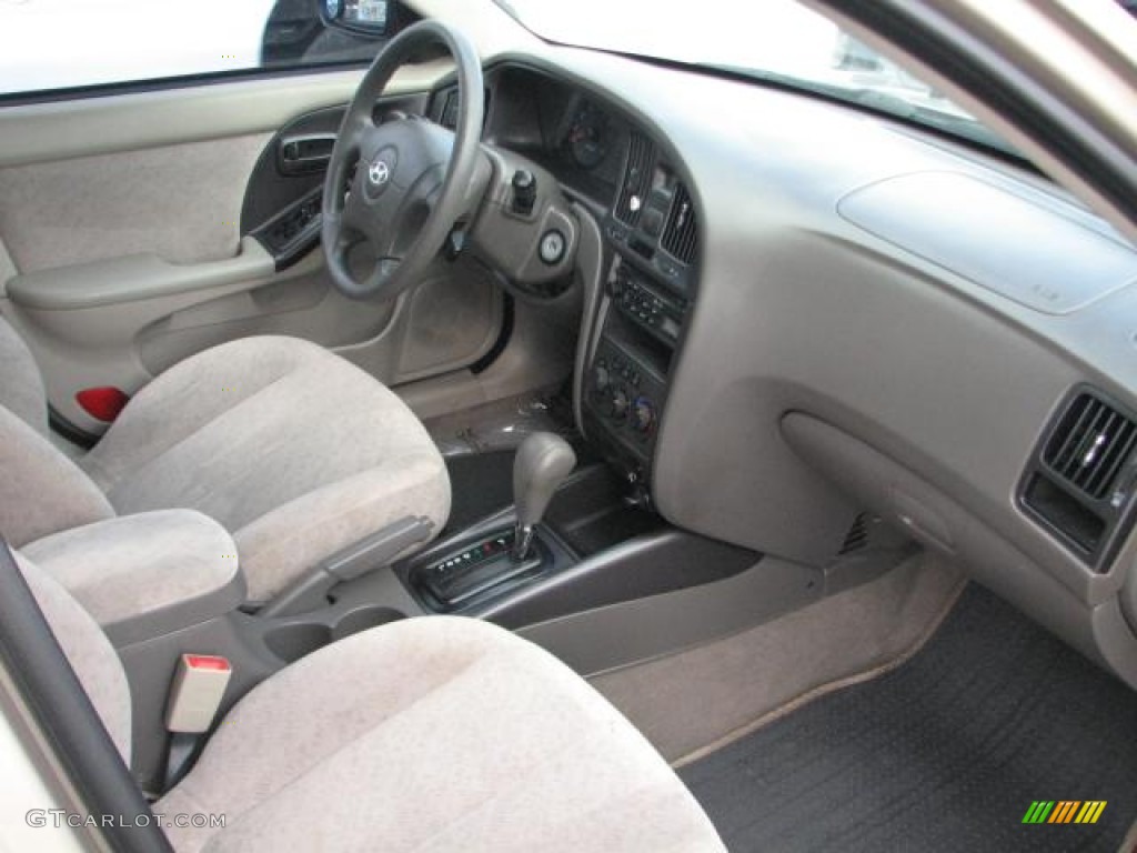 2006 Elantra GLS Sedan - Champagne Beige / Gray photo #11