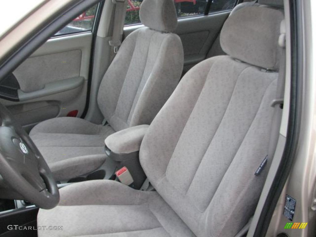 2006 Elantra GLS Sedan - Champagne Beige / Gray photo #19