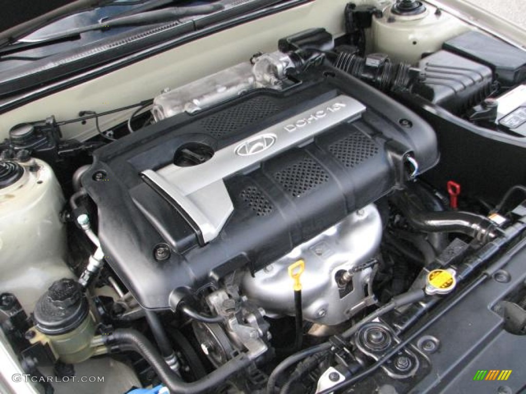 2006 Elantra GLS Sedan - Champagne Beige / Gray photo #20