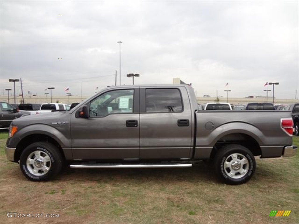 Sterling Gray Metallic 2012 Ford F150 XLT SuperCrew Exterior Photo #57796580