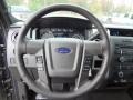 Steel Gray Steering Wheel Photo for 2012 Ford F150 #57796702