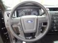 Steel Gray Steering Wheel Photo for 2012 Ford F150 #57797314