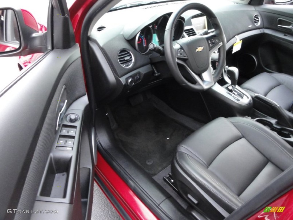 Jet Black Interior 2012 Chevrolet Cruze LT Photo #57797402