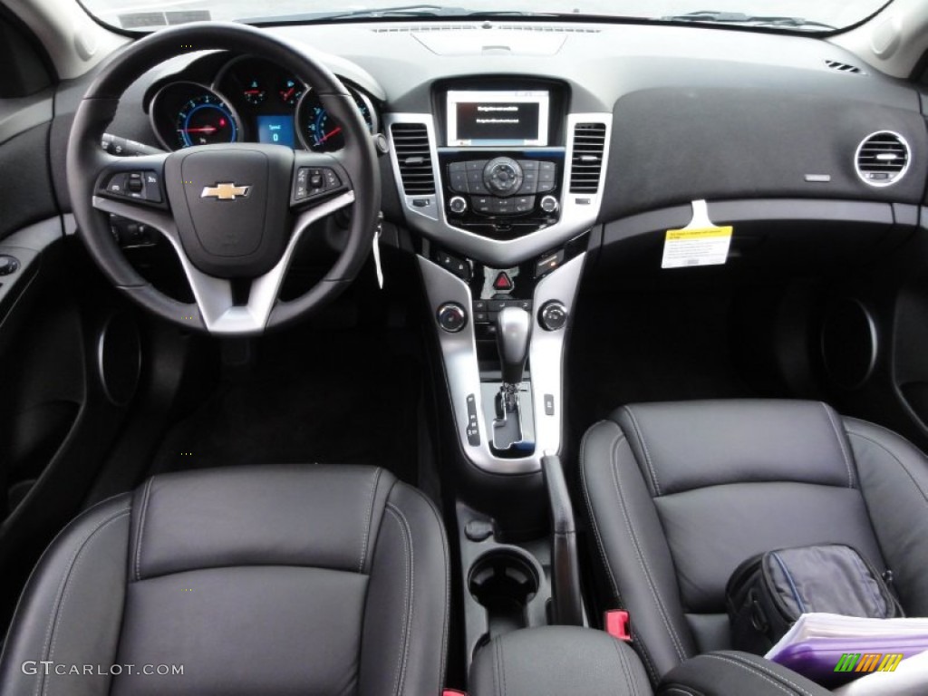 2012 Chevrolet Cruze LT Jet Black Dashboard Photo #57797423