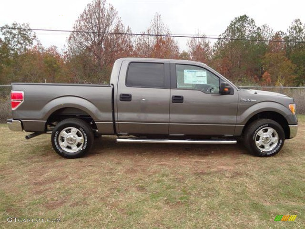 Sterling Gray Metallic 2012 Ford F150 XLT SuperCrew Exterior Photo #57797457
