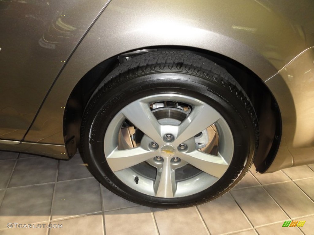 2012 Malibu LT - Mocha Steel Metallic / Cocoa/Cashmere photo #11