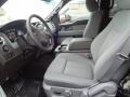 Steel Gray Interior Photo for 2012 Ford F150 #57797699