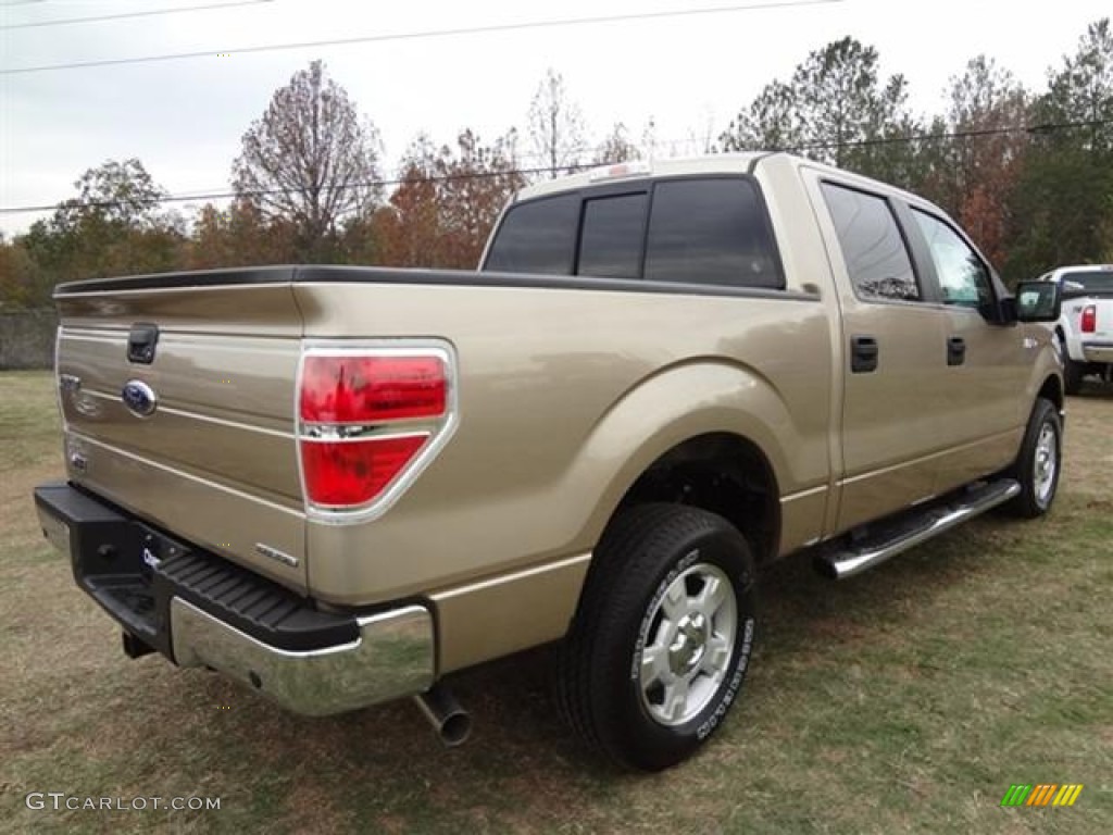 2012 F150 XLT SuperCrew - Pale Adobe Metallic / Pale Adobe photo #7