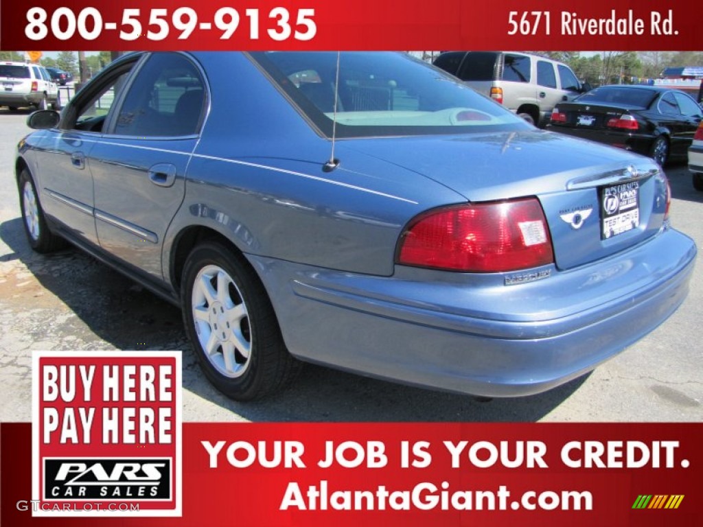 2001 Sable LS Premium Sedan - Graphite Blue Metallic / Medium Parchment photo #2