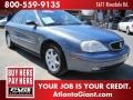 2001 Graphite Blue Metallic Mercury Sable LS Premium Sedan  photo #4