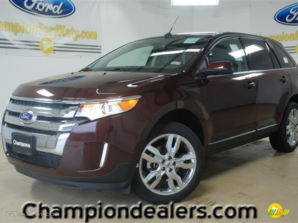 2012 Edge Limited - Cinnamon Metallic / Charcoal Black photo #1