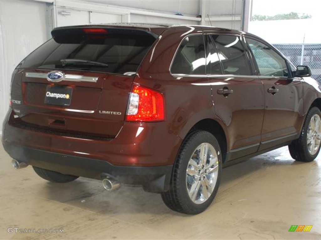 2012 Edge Limited - Cinnamon Metallic / Charcoal Black photo #4