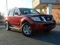 2010 Red Brick Nissan Pathfinder SE 4x4  photo #29