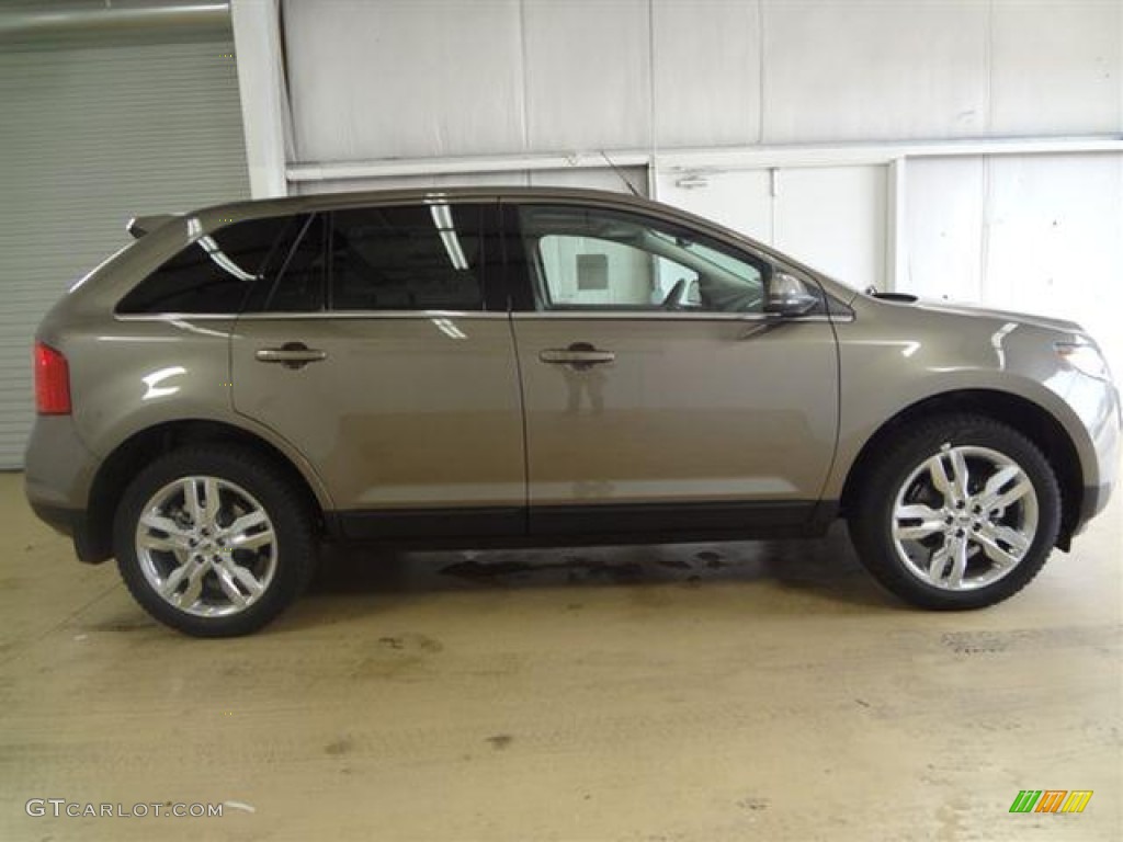 2012 Edge Limited - Mineral Grey Metallic / Medium Light Stone photo #5