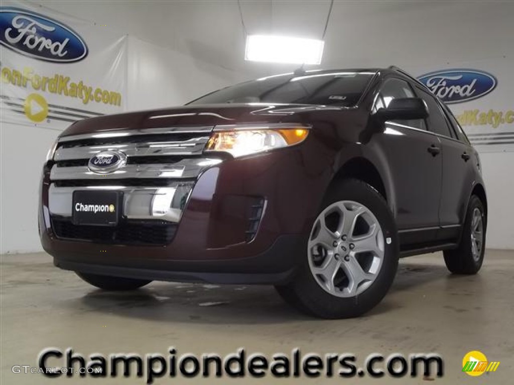 2012 Edge SE EcoBoost - Cinnamon Metallic / Charcoal Black photo #1