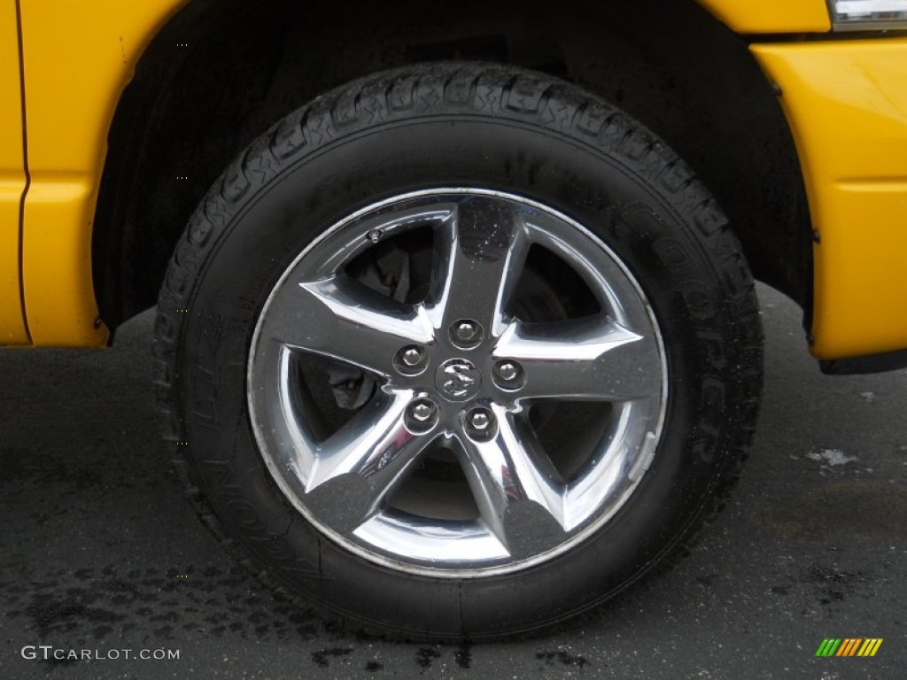 2008 Ram 1500 SLT Quad Cab 4x4 - Detonator Yellow / Medium Slate Gray photo #17