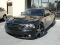 2006 Brilliant Black Crystal Pearl Dodge Charger SRT-8  photo #2