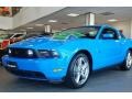 2012 Grabber Blue Ford Mustang GT Premium Coupe  photo #1
