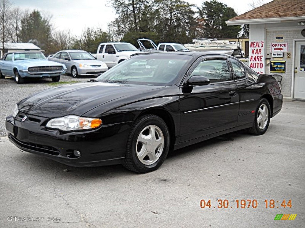 2001 Monte Carlo SS - Black / Ebony Black photo #1