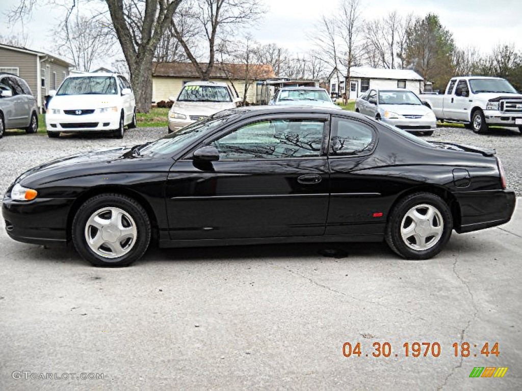 2001 Monte Carlo SS - Black / Ebony Black photo #2