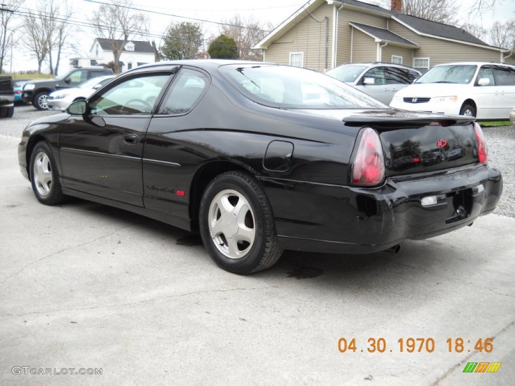 2001 Monte Carlo SS - Black / Ebony Black photo #8