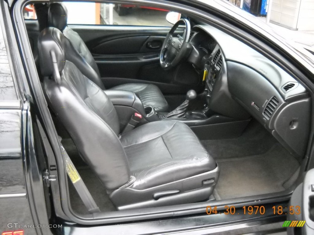 Ebony Black Interior 2001 Chevrolet Monte Carlo SS Photo #57801749