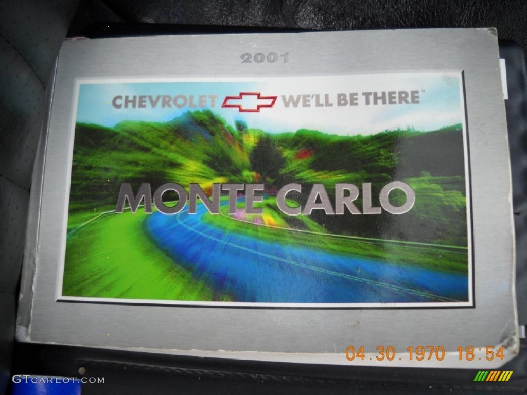 2001 Chevrolet Monte Carlo SS Books/Manuals Photo #57801794