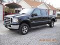 2005 Black Ford F250 Super Duty Lariat Crew Cab 4x4  photo #2