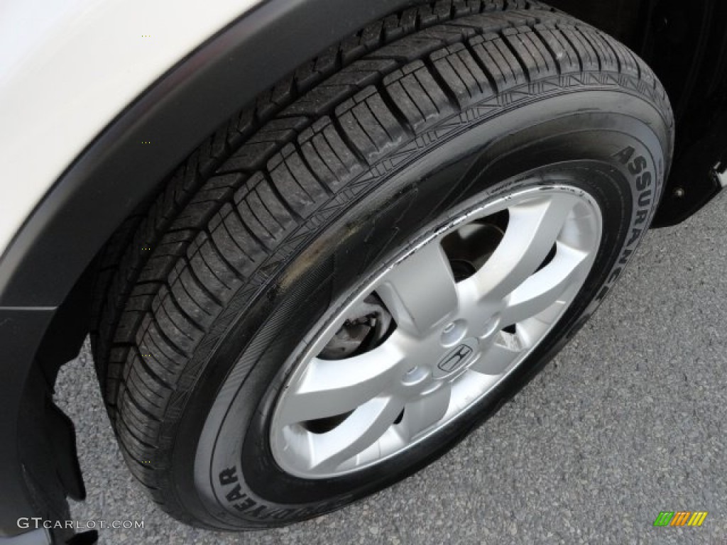 2009 CR-V EX 4WD - Taffeta White / Gray photo #9