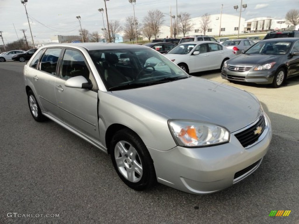 2006 Malibu Maxx LT Wagon - Silverstone Metallic / Ebony Black photo #7