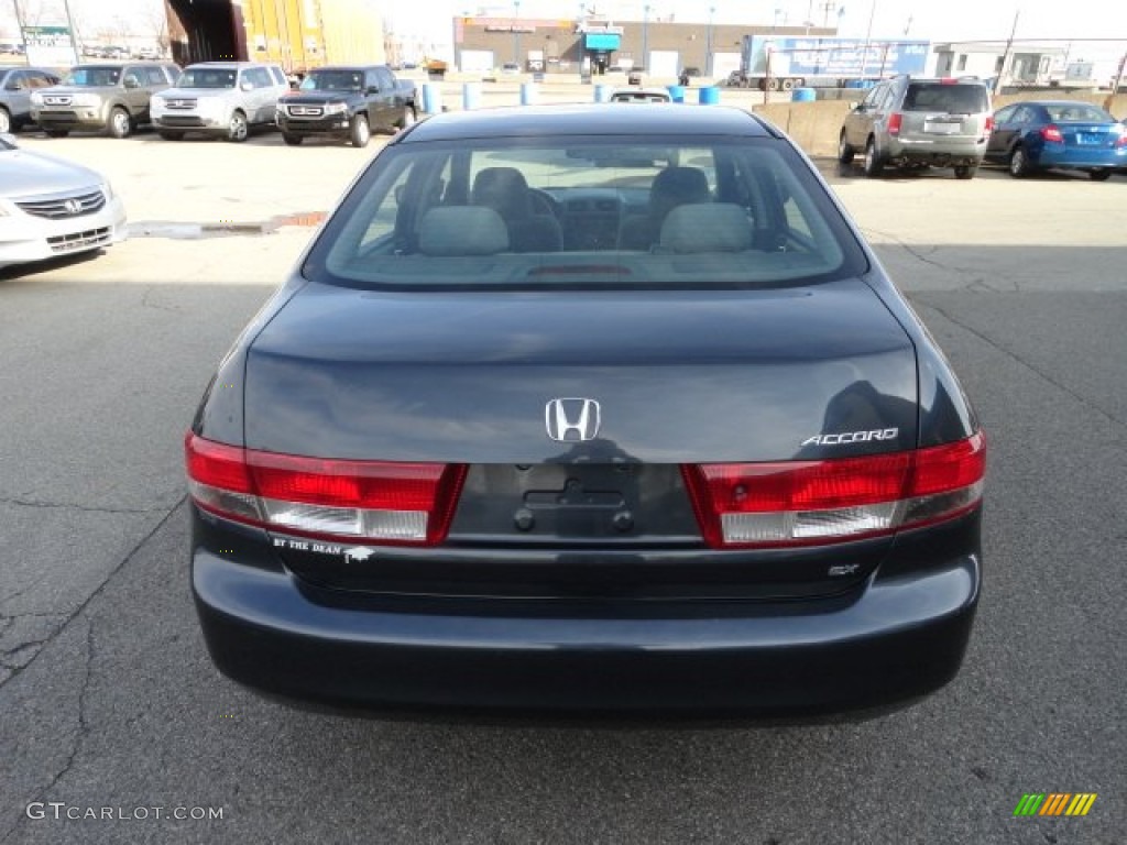 2003 Accord EX Sedan - Graphite Pearl / Gray photo #4