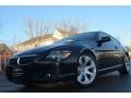 2006 Jet Black BMW 6 Series 650i Coupe  photo #1